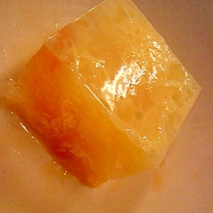 みかんの缶詰de寒天♪
